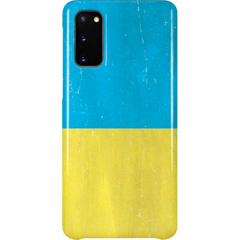 Ukraine Flag Distressed Galaxy S20 Lite Case